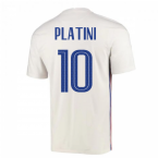2020-2021 France Away Nike Football Shirt (PLATINI 10)