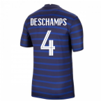 2020-2021 France Home Nike Football Shirt (DESCHAMPS 4)