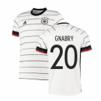 2020-2021 Germany Authentic Home Adidas Football Shirt (GNABRY 20)