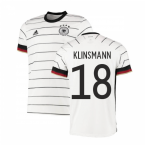 2020-2021 Germany Authentic Home Adidas Football Shirt (KLINSMANN 18)