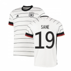 2020-2021 Germany Authentic Home Adidas Football Shirt (SANE 19)