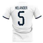 2023-2024 Glasgow Away Concept Football Shirt (Helander 5)