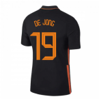 2020-2021 Holland Away Nike Football Shirt (DE JONG 19)