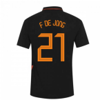 2020-2021 Holland Away Nike Vapor Match Shirt (F DE JONG 21)