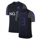 2020-2021 Holland Nike Training Shirt (Black) - Kids (DE LIGT 3)