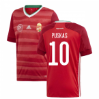 2020-2021 Hungary Home Adidas Football Shirt (Kids) (PUSKAS 10)