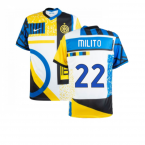 2020-2021 Inter Milan Fourth Shirt (MILITO 22)
