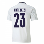 2020-2021 Italy Away Puma Football Shirt (Kids) (MATERAZZI 23)