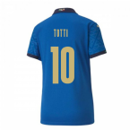 2020-2021 Italy Home Shirt - Womens (TOTTI 10)