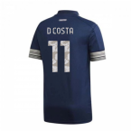 2020-2021 Juventus Adidas Away Football Shirt (D.COSTA 11)