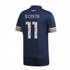 2020-2021 Juventus Adidas Away Football Shirt (D COSTA 11)