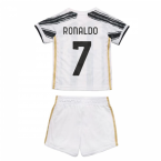 2020-2021 Juventus Adidas Home Baby Kit (RONALDO 7)