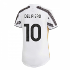 2020-2021 Juventus Adidas Home Womens Shirt (DEL PIERO 10)