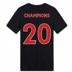 2020-2021 Liverpool Ground Tee (Black) - Kids (CHAMPIONS 20)