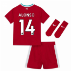 2020-2021 Liverpool Home Nike Baby Kit (ALONSO 14)