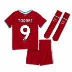 2020-2021 Liverpool Home Nike Little Boys Mini Kit (TORRES 9)