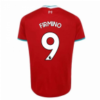 2020-2021 Liverpool Home Shirt (FIRMINO 9)