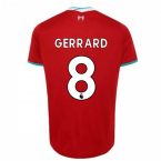 2020-2021 Liverpool Home Shirt (Kids) (GERRARD 8)
