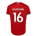 2020-2021 Liverpool Home Shirt (Kids) (HAMANN 16)