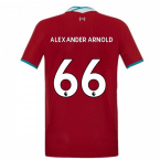 2020-2021 Liverpool Vapor Home Shirt (Kids) (ALEXANDER ARNOLD 66)