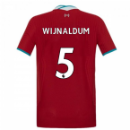 2020-2021 Liverpool Vapor Home Shirt (Kids) (WIJNALDUM 5)