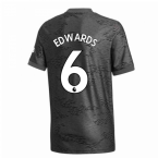 2020-2021 Man Utd Adidas Away Football Shirt (Kids) (EDWARDS 6)