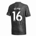 2020-2021 Man Utd Adidas Away Football Shirt (Kids) (KEANE 16)