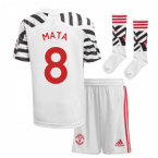 2020-2021 Man Utd Adidas Third Little Boys Mini Kit (MATA 8)