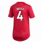 2020-2021 Man Utd Adidas Womens Home Shirt (BRUCE 4)