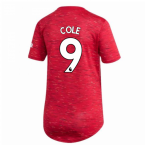 2020-2021 Man Utd Adidas Womens Home Shirt (COLE 9)