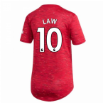 2020-2021 Man Utd Adidas Womens Home Shirt (LAW 10)