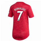 2020-2021 Man Utd Adidas Womens Home Shirt (RONALDO 7)