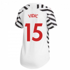 2020-2021 Man Utd Adidas Womens Third Shirt (VIDIC 15)