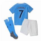 2020-2021 Manchester City Home Little Boys Mini Kit (STERLING 7)