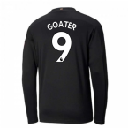 2020-2021 Manchester City Puma Away Long Sleeve Shirt (GOATER 9)