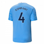 2020-2021 Manchester City Puma Home Football Shirt (KOMPANY 4)