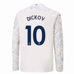 2020-2021 Manchester City Puma Third Long Sleeve Shirt (Kids) (DICKOV 10)