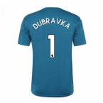 2020-2021 Newcastle Home Goalkeeper Shirt (Deep Lagoon) (DUBRAVKA 1)