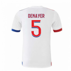 2020-2021 Olympique Lyon Adidas Home Football Shirt (Kids) (DENAYER 5)