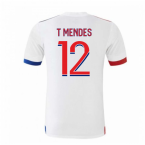 2020-2021 Olympique Lyon Adidas Home Football Shirt (Kids) (T MENDES 12)