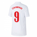 2020-2021 Poland Home Supporters Jersey - Kids (LEWANDOWSKI 9)