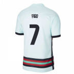 2020-2021 Portugal Away Nike Football Shirt (FIGO 7)