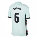 2020-2021 Portugal Away Nike Football Shirt (Kids) (CARVALHO 6)