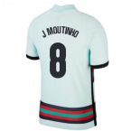 2020-2021 Portugal Away Nike Vapor Match Shirt (J Moutinho 8)