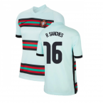2020-2021 Portugal Away Shirt (Ladies) (R SANCHES 16)