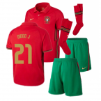 2020-2021 Portugal Home Nike Mini Kit (DIOGO J 21)