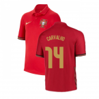 2020-2021 Portugal Home Nike Shirt (Kids) (CARVALHO 14)