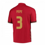 2020-2021 Portugal Home Nike Shirt (Kids) (PEPE 3)