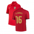 2020-2021 Portugal Home Nike Shirt (Kids) (R SANCHES 16)