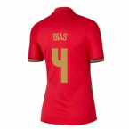 2020-2021 Portugal Home Nike Womens Shirt (Dias 4)